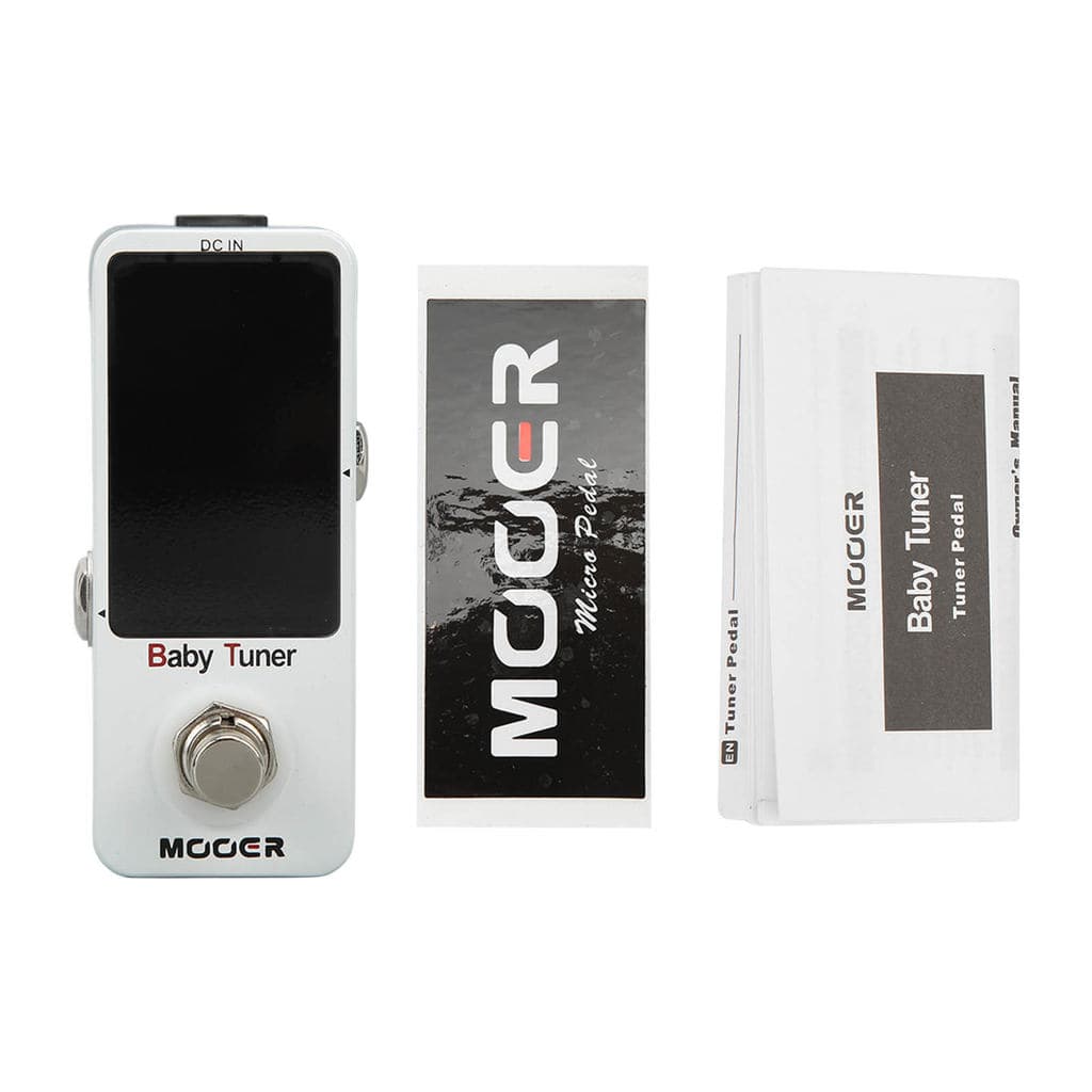 dolebr Mini Pedal Tuner Monobloco Efeito De Afinação Cromática Para Guitarra Elétrica E Baixo 12Hz-4186Hz