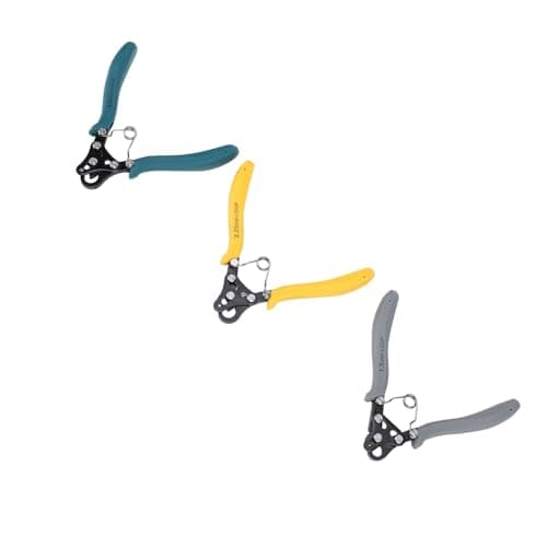 Cosiki Conjunto de Alicates de Laço de Fio de Aço de Alto Carbono para Looper de Uma Etapa para Fabricação de Joias de Arame Artesanal, Alças Ergonômicas para Iniciantes e Especialistas, Conjunto de