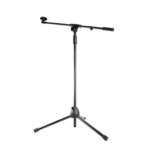 Suporte pedestal girafa preto para microfone PM-200