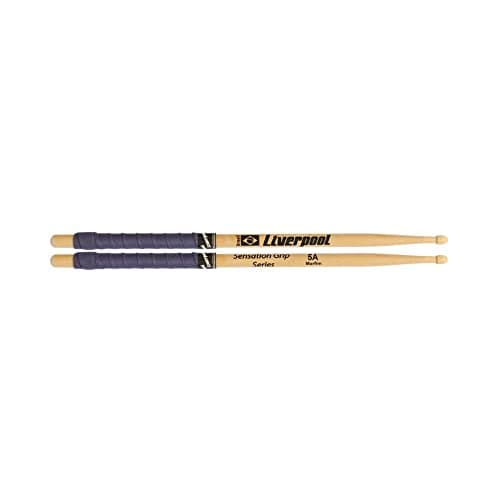 Baqueta Liverpool Sensation Grip Serier – 5A Ponta De Madeira – Roxa