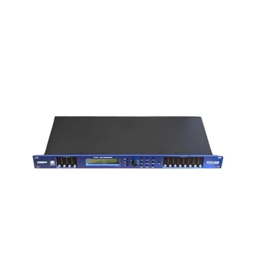 Processador de Áudio DBR DX48 4 Entradas 8 Saídas com Software Incluso