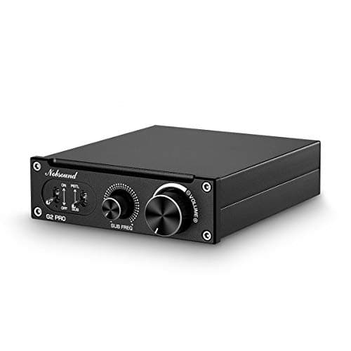 Nobsound Amplificador de Potência G2 PRO Hi-Fi 300 W Subwoofer Áudio Mono Channel Classe D