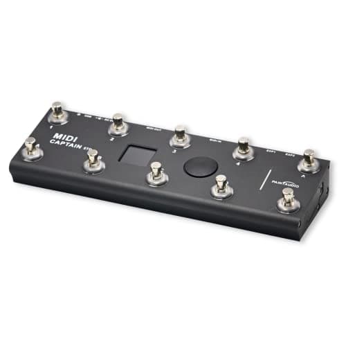 PAINTAUDIO Controlador Pedal Midi Captain, Teclado Multiefeitos, Sintetizador, Software Musical Usb-Midi, Bias com Função Motor Tempo, Compatível com Todos Os Pcs/Ccs/Note Commander, 10 Pedais