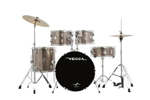 BATERIA ACÚSTICA VOGGA JAM BUMBO 20" VPD420 CHR (CHROME)
