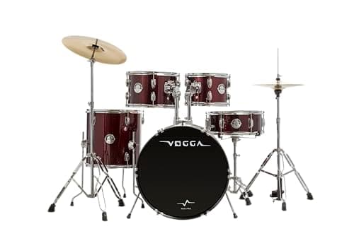 BATERIA ACÚSTICA VOGGA JAM BUMBO 20" VPD420 WRD (WINE RED)