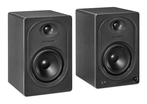 Monitores de estúdio Samson MediaOne MX5BT com Bluetooth®