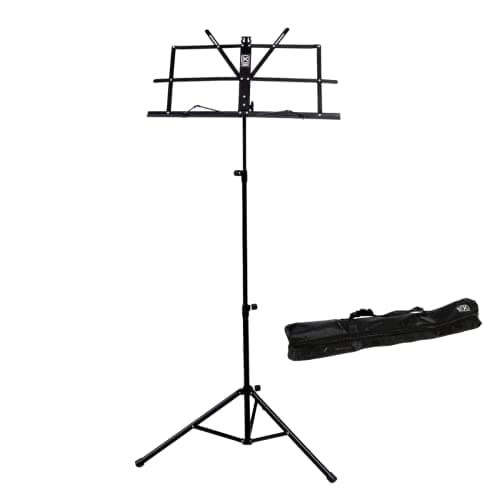Estante Partitura Suporte Pedestal Cavalete Bolsa Ferro Ibox