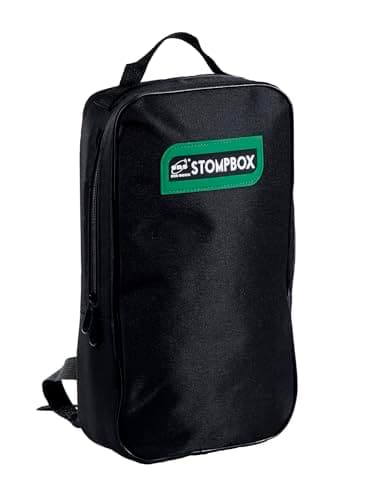 ENO MUSIC Bolsa Compacta para Mini Pedalboard de 14 Polegadas para Guitarra e Efeitos.