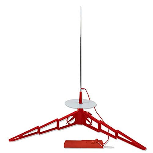 Estes 2222 Launch Pad e Porta-Pad Controller II vermelho