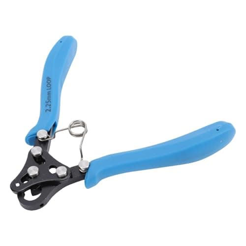 Asixxsix Looper de Uma Etapa, Crie e Apare Laços Consistentes de 2,25 Mm para Joias, Use Com Fio Artesanal de 18-26g, Ferramenta de Fabricação de Joias Ferramenta de Laço de Fio para
