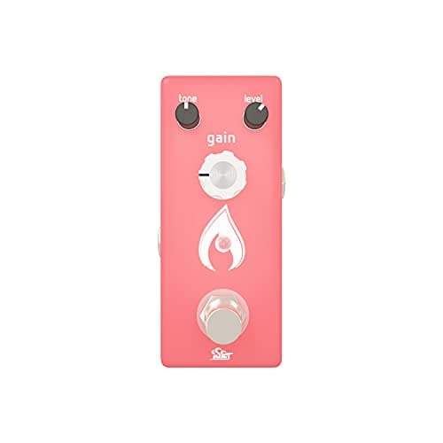 ISET Pedal De Distorção Para Guitarra, Distorção Potente Para Guitarra Elétrica E Baixo, True Bypass
