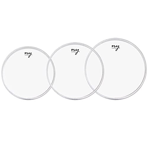 Kit de Peles para Bateria 10, 12, 14 Clear Transparente New York
