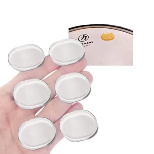 18 Abafador Gel Para Bateria Pele Percussão Muffle
