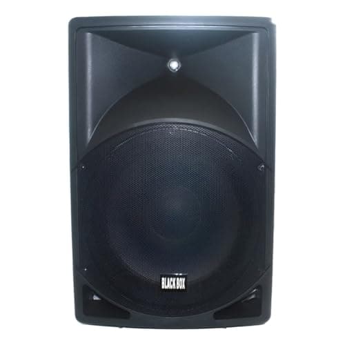 Caixa De Som Ativa Black Box YXB12 12 Polegadas 250W RMS USB Bluetooth SD FM com Controle Remoto – Som Profissional Potente 500W Pico Bivolt Entrada Microfone Violão