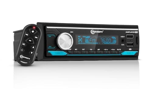 Amplificador de áudio automotivo Taramps G2 400W com controle remoto