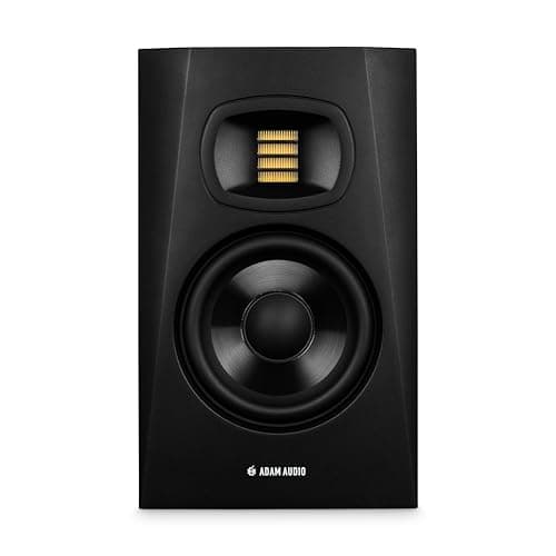 ADAM Audio Monitor de estúdio T5V para gravação, mixagem e masterização, som de qualidade de estúdio (individual)