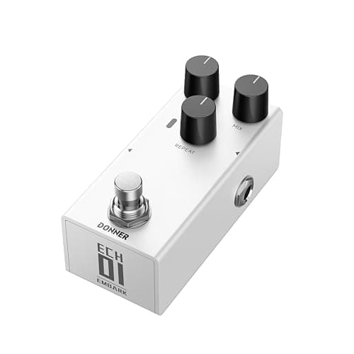 Donner Embark 01 Echo Delay Guitar Pedal, Diy Shell, Guitarra Elétrica, Pedal De Efeito De Guitarra Analógico, True Bypass