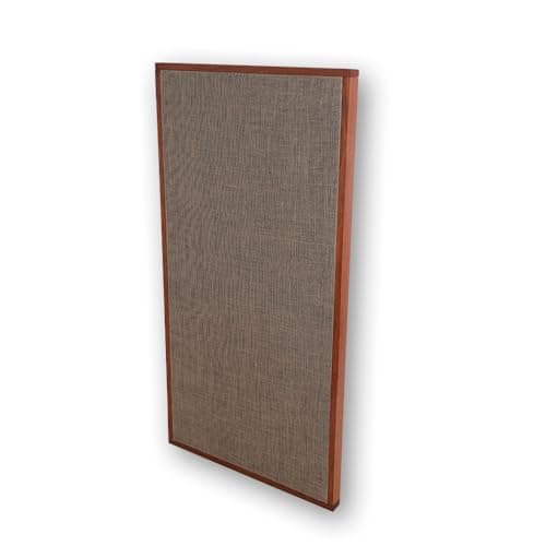 Painel de tratamento acústico premium 100x50x5cm, lã de rocha, alta densidade (Off White)