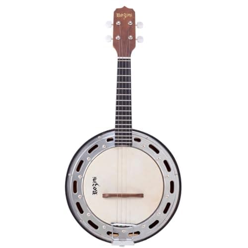 Banjo Rozini Elétrico 4 Cordas Estudante Imbuia Rj09