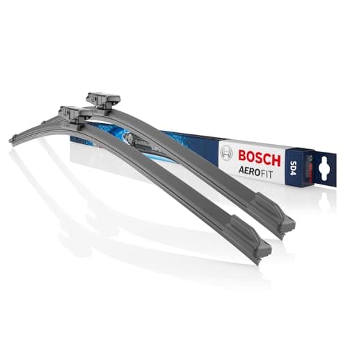 Bosch Jogo de Palhetas Dianteiras Aerofit SD4 para Limpadores de Para-brisa com Tratamento de Grafite, 22" 550 mm e 16" 400 mm, Par
