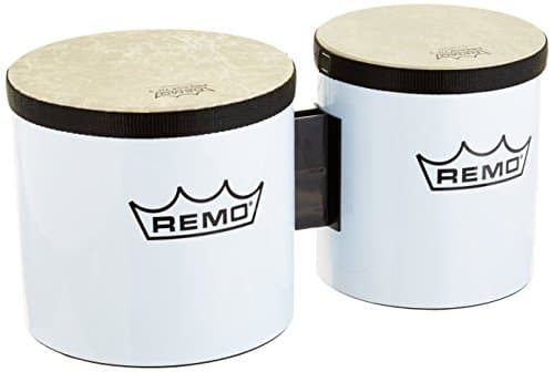 Remo BG-5300-00 Tambor Bongo Festival - Branco, 15,24-17,78 cm