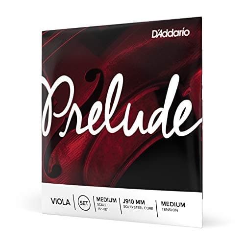 Encordoamento Para Viola de Arco Prelude Tensão Média D'Addario Bowed Prelude J910 MM