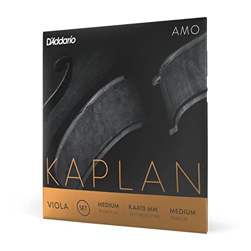 Encordoamento Para Viola De Arco Tensão Média D’Addario Kaplan Amo KA410 MM