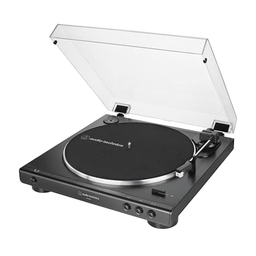 Toca-Discos Vinil Audio-Technica Automático AT-LP60X-BK, Preto, Bivolt 120/240V