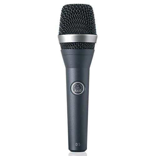 Microfone Dinâmico AKG D5 MPL Preto e Cinza