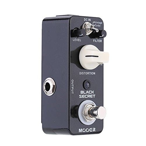 Mooer Black Secret, micro pedal de distorção
