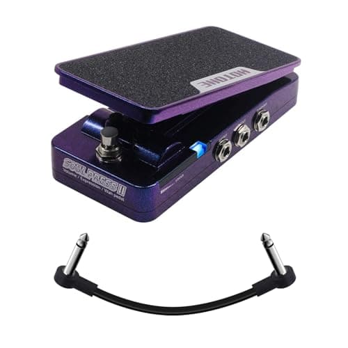 Pedal de efeitos Hotone Soul Press II com cabo de conexão
