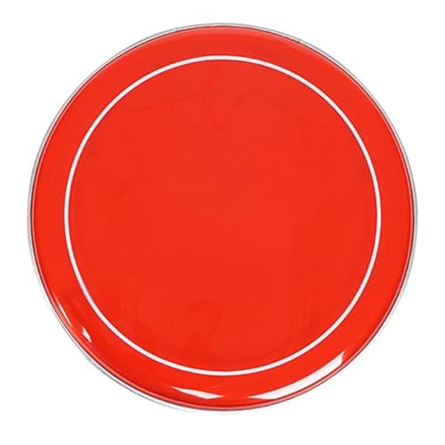 Yunhgft Pele de Bateria Removível, Pele de Bateria, Acessório de Percussão Portátil, Pele de Caixa, Pele Lateral para Exercícios, Apresentações, Palco E Práti, 10inch