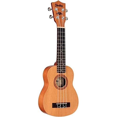 Ukulele SHELBY Soprano Acústico SU21M STNT Mogno