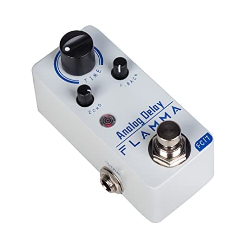 FLAMMA Fc17 Pedal De Delay Analógico Efeitos Vintage Guitarra Elétrica True Bypass