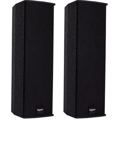 Par Caixa Line Array Ativa + Passiva C100 200wrms Igreja, Escola, Evento