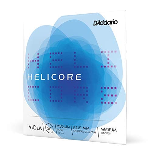 Encordoamento Para Viola de Arco Tensão Média D'Addario Bowed Helicore H410 MM