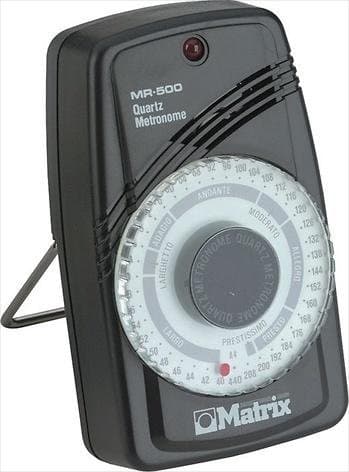 Matrix Metrônomo de luxo Matrix Quartz MR-500