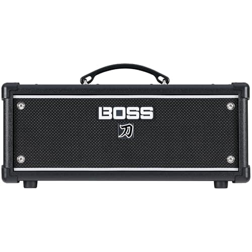 BOSS Amplificador de guitarra Katana Head Gen 3 | Cabeça de amplificador compacta de 100 watts | Som lógico de tubo evoluído | Personagens de 12 Amp | Efeitos BOSS integrados | Conectividade avançada