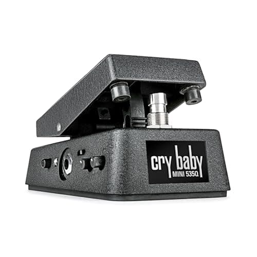 Pedal Dunlop Cry Baby Mini 535Q Wah - Wah Wah em preto