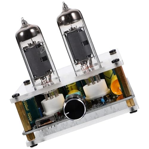 Pré-amplificador valvulado DIYEAH para toca-discos com válvulas 6K4