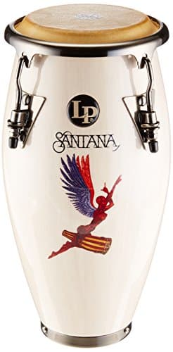 Latin Percussion Santana Mini Conga, Branco