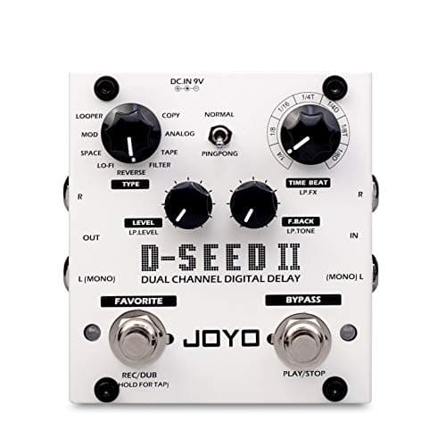 Pedal Para Guitarra Joyo D-seed 2 Dual Channel Dig Delay ST