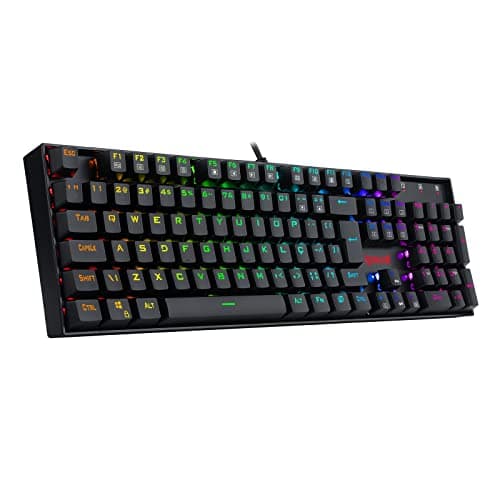 Teclado Gamer Redragon Mec Mitra Brown K551Rgb-1