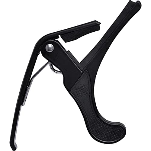 CAPOTRASTE PARA VIOLÃO EM ALUMÍNIO TONANTE PRETO - CPT10