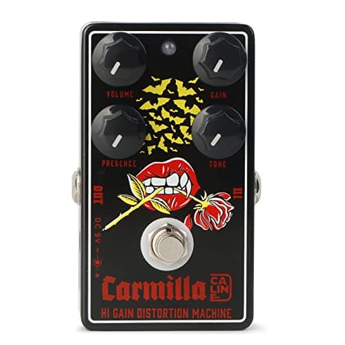 Caline Pedal De Efeito Distorção Para Guitarra Carmilla Cp-515 True Bypass