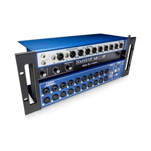 Mesa de Som Digital UI24R Preta Soundcraft