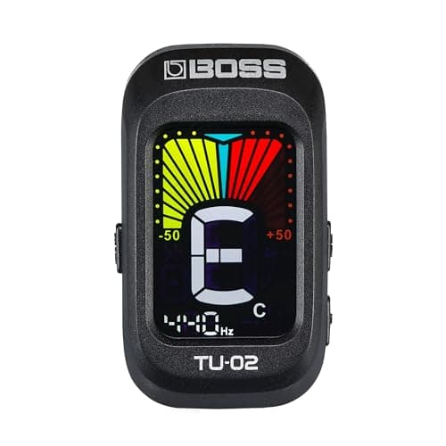 Afinador de Clipe BOSS TU-02 Preto
