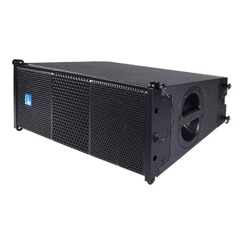 FDB MLA208DA Line Array Ativo, 900W RMS, 2 Woofers 8", Driver com Bobina 3", DSP Integrado, Amplificação Classe D, Preta