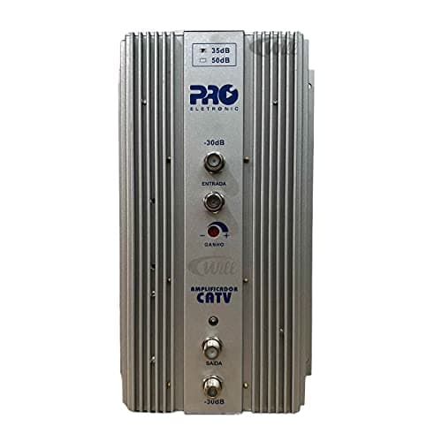 Amplificador de Potencia 54-600mhz 35db 1v Pqap-6350g2 Proeletronic