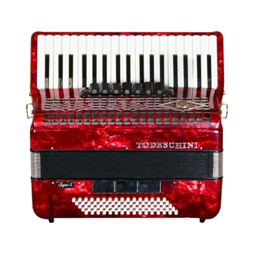 Acordeon Todeschini Yw870 37 Teclas 80 Baixos C/Bag